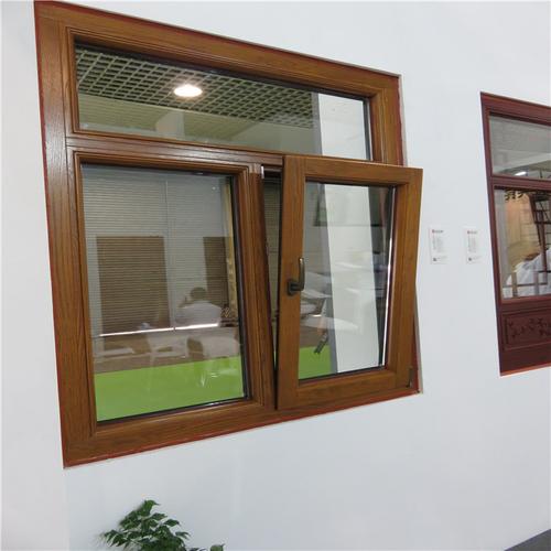 山东厂家生产 铝包木门窗欧式铝木复合窗隔音密封 木包铝窗户密封