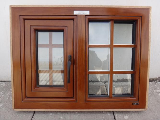 85系列平开窗 铝木复合外开窗 高品质铝木门窗